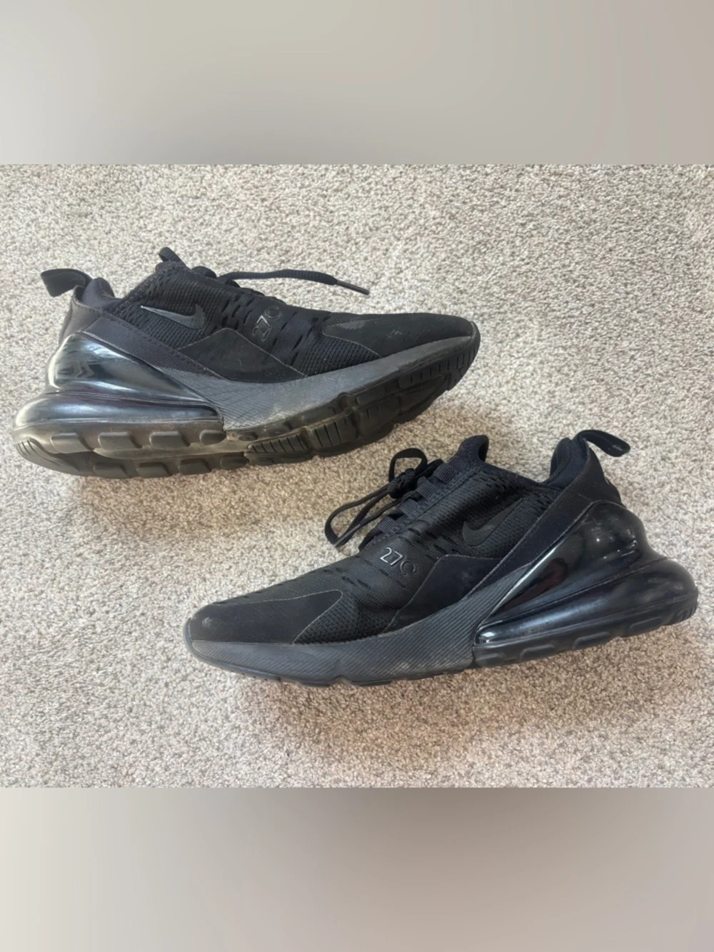 Nike Air Max 270 Triple Black AH8050 Women’s 6.5